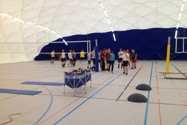 Sporstättenüberdachung mit PARANET Traglufthallen